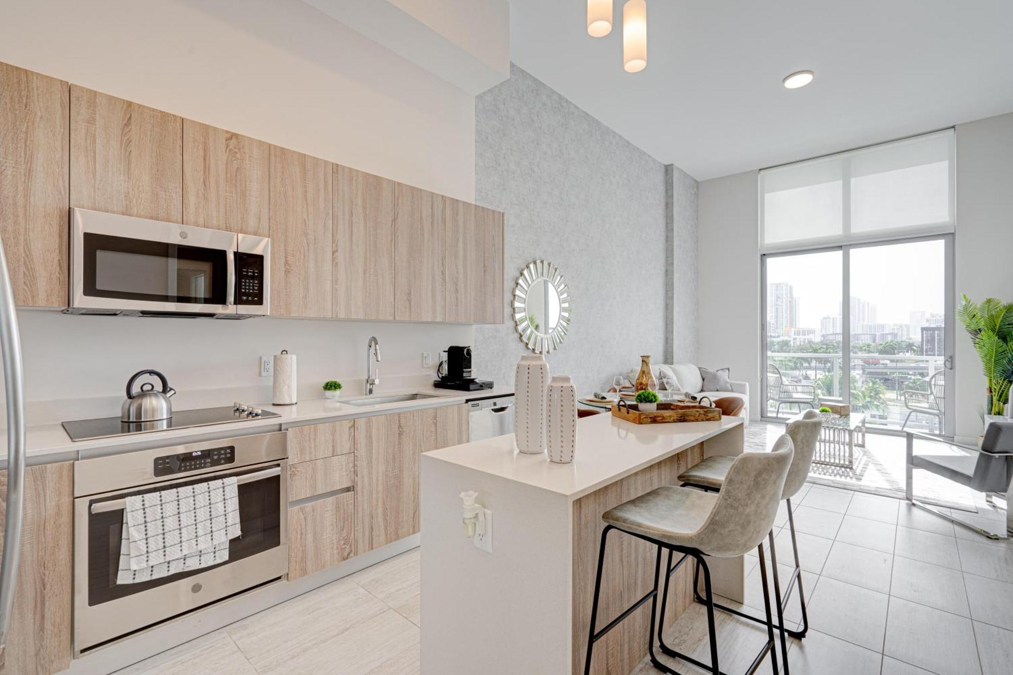 3900-504Mq Design District, Condo 1 Bedroom & 1 Bathroom Miami Bagian luar foto