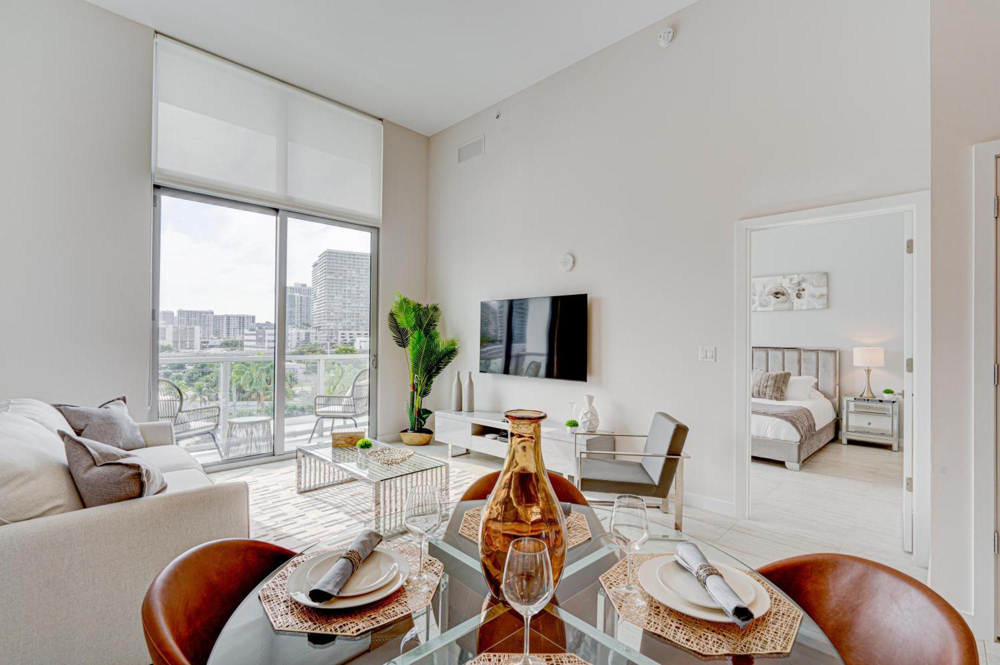 3900-504Mq Design District, Condo 1 Bedroom & 1 Bathroom Miami Bagian luar foto